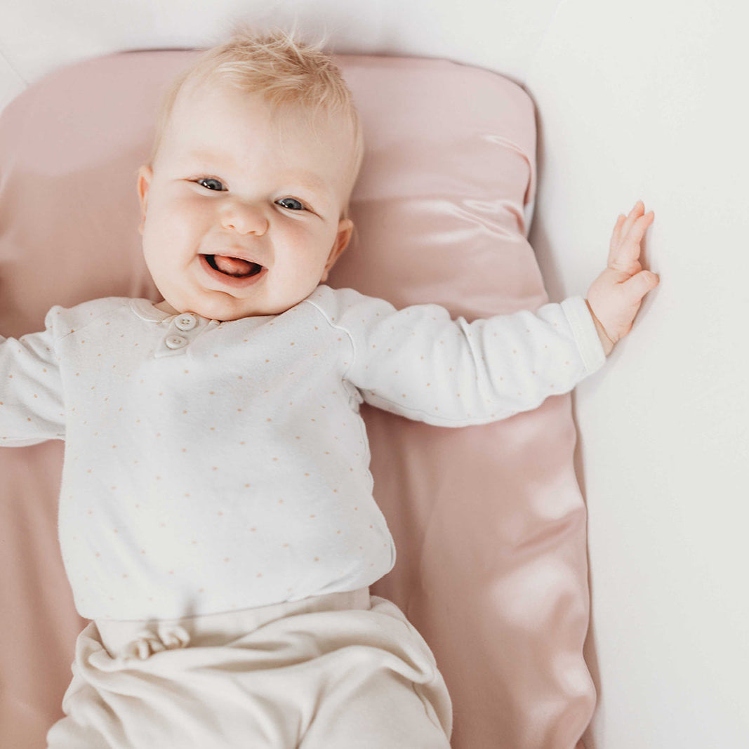 Pure Silk Fitted Baby Sheet - Bassinet Size