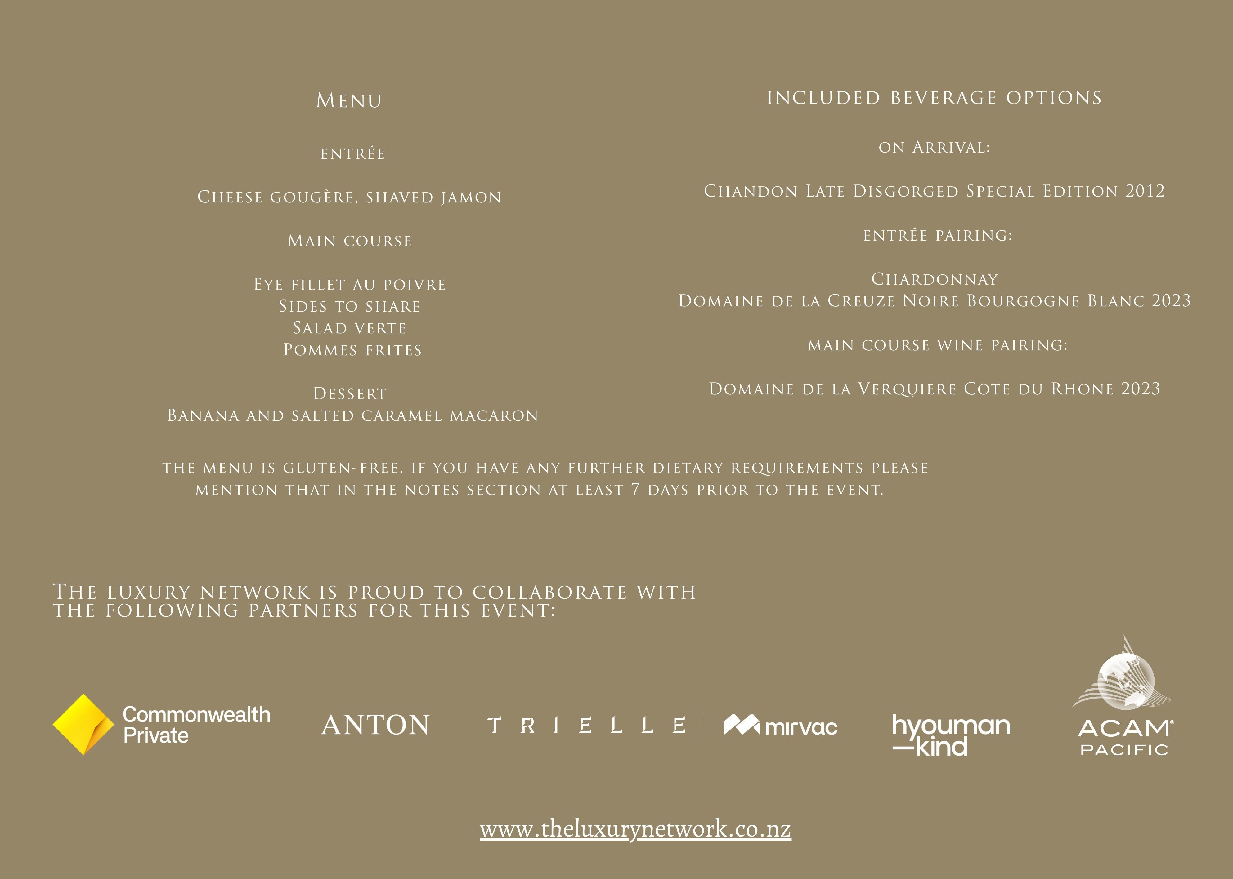 Sit at Gab's table - Buy a table of 13 for Gab Waller lunch in Melbourne - 21st May 12 - 3pm