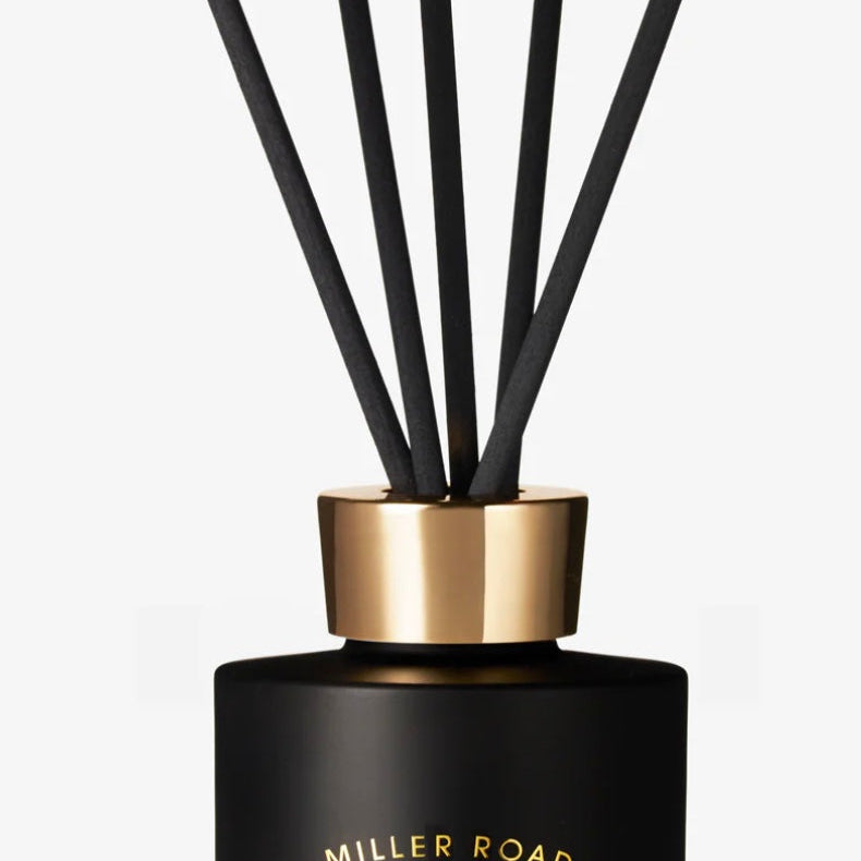 Miller Road - Luxury Diffuser - Matte Black & Gold