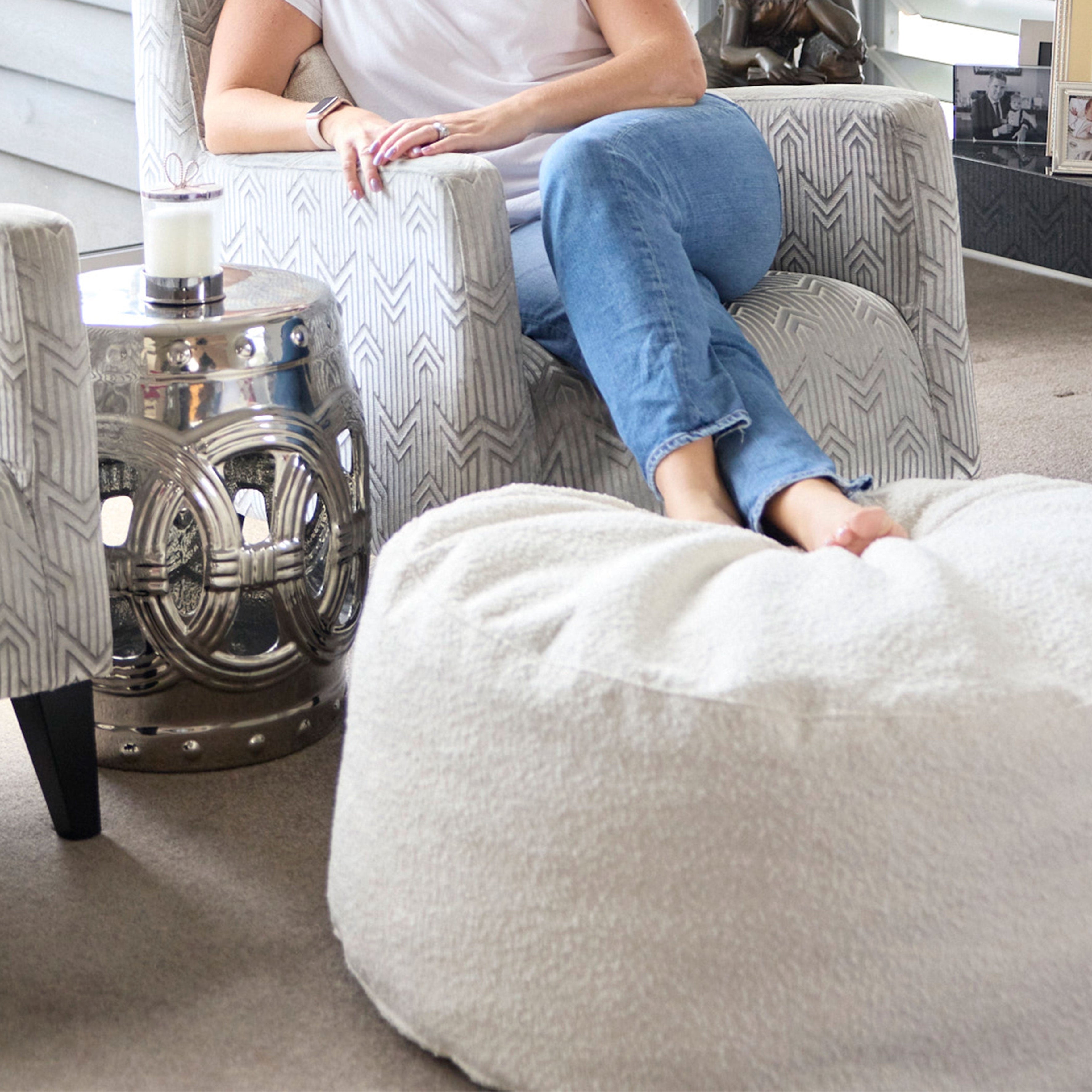 Millo Pebble - Foam-filled lounger