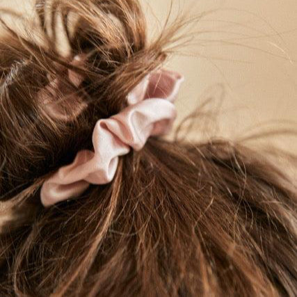 Manuka Dreams - Silk Scrunchie Heaven - Set of Three Large Pure Silk Scrunchies
