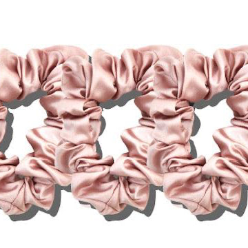 Manuka Dreams - Silk Scrunchie Heaven - Set of Three Large Pure Silk Scrunchies