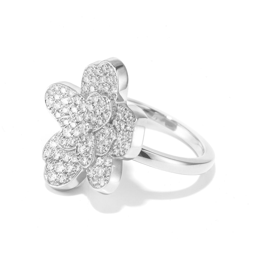 Sutcliffe's Florian Gold and Pave Diamond ring