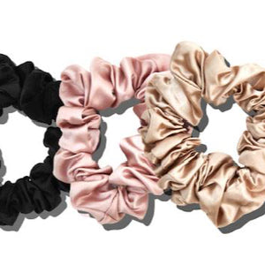 Manuka Dreams - Dream Hair - Manuka Lavender Sleep Mist & Three Large Pure Silk Scrunchies