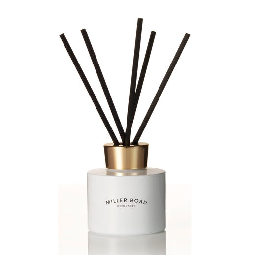 Miller Road -  Luxury Diffuser - White & Gold