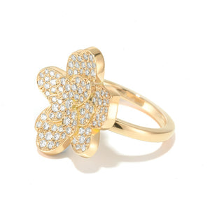 Sutcliffe's Florian Gold and Pave Diamond ring