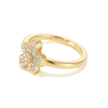 Load image into Gallery viewer, Sutcliffe&#39;s Rosa Gold and Pave Diamond Ring
