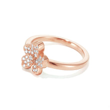 Load image into Gallery viewer, Sutcliffe&#39;s Rosa Gold and Pave Diamond Ring
