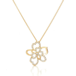 Sutcliffe's Grace Gold and Diamond Pendant